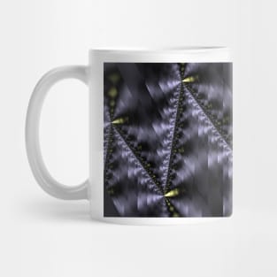 Purple Geometric Texture Mug